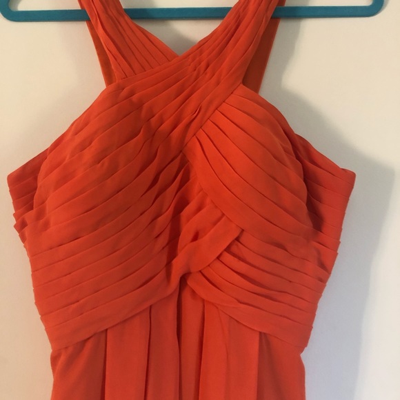 Prom Dress; Orange; Size 8 - Picture 2 of 5